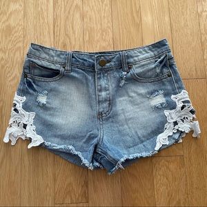 Blu Pepper Jean Shorts